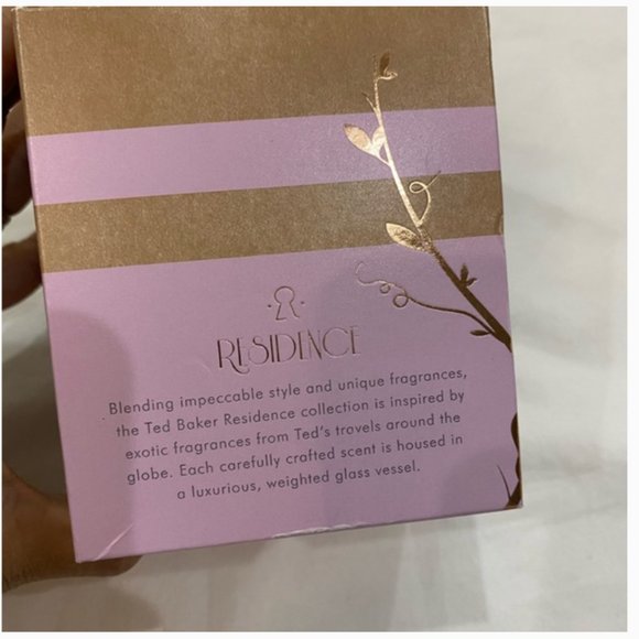Ted Baker Bergamot & Cassis Scented Candle nwt - Picture 7 of 11